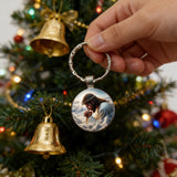 Jesus in Prayer Keychain: Carry His Presence Wherever You Go