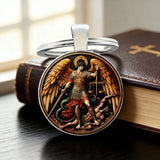 Archangel Michael Keychain: A Symbol of Protection and Courage