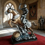 Roman Warrior in Armor Resin Statue