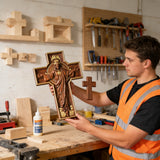 New Ascension Cross: Glory of Resurrection & Proclamation of Redemption