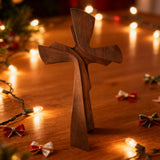 Modern Wooden Wall Cross: A Contemporary Symbol of Faith & Craftsmanship