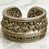 Last Supper Copper Adjustable Size Bracelet
