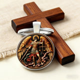 Archangel Michael Keychain: A Symbol of Protection and Courage