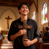 Holy Spirit Dove Wooden Cross: A Symbol of the Spirit’s Presence & Guidance