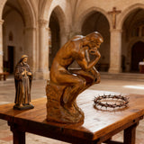 Boxwood Contemplative Sculpture | Bring Sacred Stillness into Your Daily Life