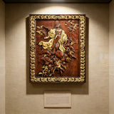 Assumption of Mary Hand-Carved Wood Wall Art: A Tribute to Heavenly Glory