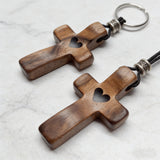New Guardian Solid Black Walnut Wood Pendant