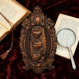 Three Sacred Hearts of the Holy Family | Solid Wood Carving Gift