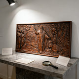 Creation of the World Wood Art: A Sacred Narrative in Warm Beechwood