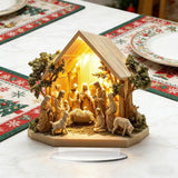 Nativity Scene Acrylic Table Ornament: The Sacred Story of Christmas in Your Home