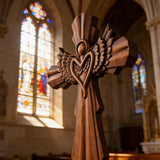 Angel Guardian Cross Wall Decoration