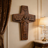 “Good Shepherd” Jesus Shepherd Wooden Wall Hanging