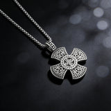 New Celtic Knot Cross Necklace – Viking Heritage & Timeless Faith