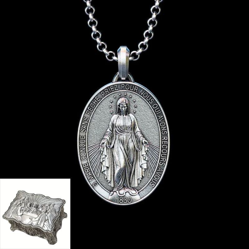 New Miraculous Medal Necklace