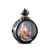 Christmas decorations LED Santa Claus snowman ornament props lights