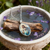 “Divine Jesus” Christian Necklace – A Symbol of Faith, Protection, and God’s Universal Love