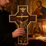 INRI Jesus Ascension Wooden Cross: A Christian Symbol of Victory & Hope