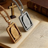 Our Lady of Guadalupe Dog Tag Necklace: A Timeless Symbol of Devotion for daily faith wear and Christian gifting