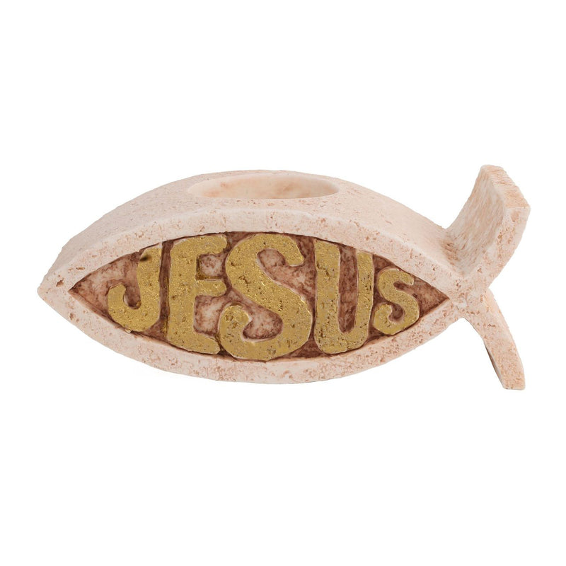 Heiliges Ornament Jesus Church Kerzenständer - Beste Wohnkultur
