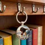 Jesus in Prayer Keychain: Carry His Presence Wherever You Go