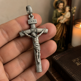 S925K Silver Jesus Christ Crucifix Pendant