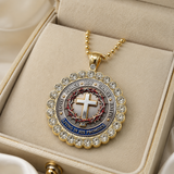 Crown of Thorns Cross Pendant Necklace