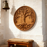 Tree of Life Wood Wall Art Decor Best Christmas Gift - With Free Stand
