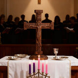 Beechwood Orthodox Double-Sided Crucifix: Carry His Redemption Close, In Every Moment