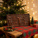 Creation of the World Wood Art: A Sacred Narrative in Warm Beechwood