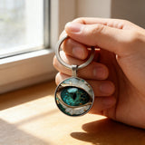 Vintage Mystic Eye Keychain: A Symbol of Protection and Mystique