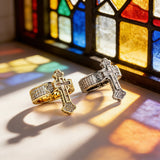 Cross Statement Ring: Wear Your Faith With Bold Elegance