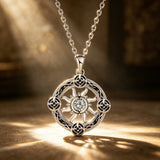 Sun Celtic Knot Copper Necklace – Light, Heritage & Timeless Protection