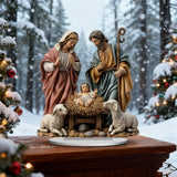 The First Christmas Natryity Acrylic Figurine: A Luminescent Reminder of God With Us ✨