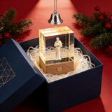St. Francis of Assisi  Crystal Lamp: A Beacon of Peace & Creation