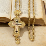 Orthodox Bishop’s Pectoral Cross: A Regal Symbol of Sacred Authority