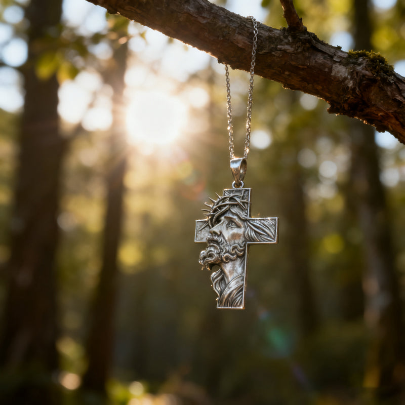Crown of Thorns Covenant — S925 Sterling Silver Pendant