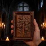 Rose & Sword Wood Wall Art: Where Strength Meets Grace