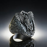 Archangel Michael Steel Titanium Ring——Giving us the strength and courage to move forward
