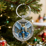Archangel Guardian Keychain: A Christian Symbol of Divine Protection