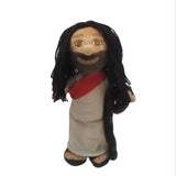 Stuffed Baby Jesus Doll-Stuffed Virgin Mary Holding Baby Blessing Plush Toy