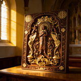 Jesus Ascension Solid Wood Relief: The Perfect Faith Gift for Disciples