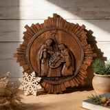 Nativity Wooden Wall Hanging