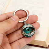Vintage Mystic Eye Keychain: A Symbol of Protection and Mystique