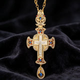 Jesus Cross Diamond-Encrusted Necklace: A Sacred Statement of Faith