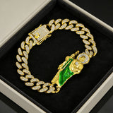 St. Jude Cuban Link Bracelet | Religious Hip-Hop Jewelry