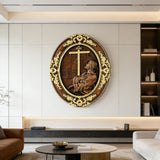 The Prayer in Gethsemane Solid Wood Carving: Find Steady Strength in His Sorrow