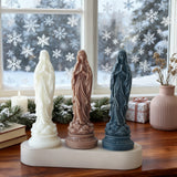 Our Lady of Lourdes Scented Candle: A Sacred Glow of Devotion & Tranquility