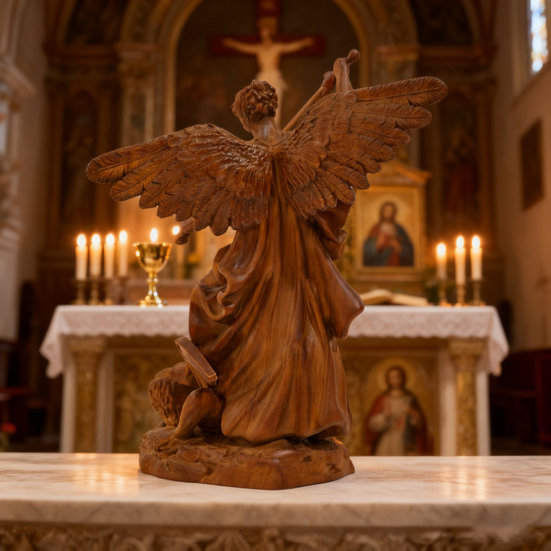 Michael in prayer setting