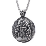 Jesus Crown of Thorns 3D Stainless Steel Necklace