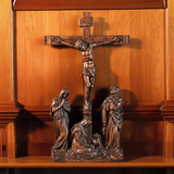 New Product Jesus crucifixion scene ornaments